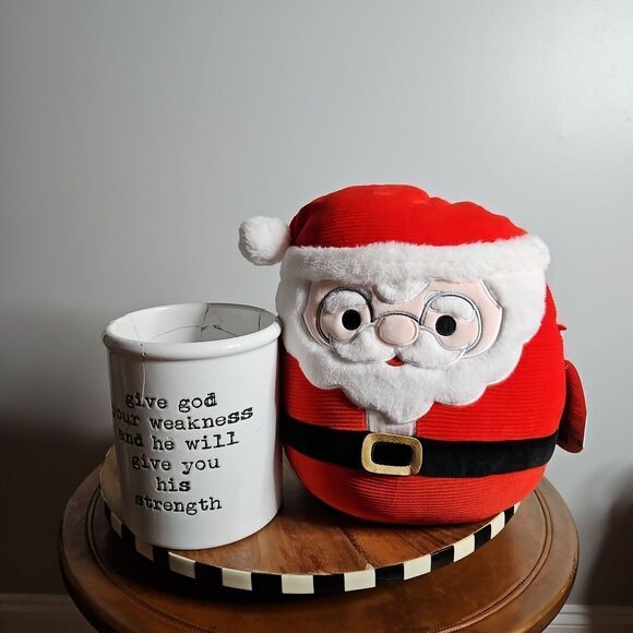 NWT NICK SANTA SQUISHMALLOW SQUISHAROYS 12IN